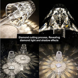Hjemix | CrystaLamp - LED Bordlampe laget av Diamantkrystall