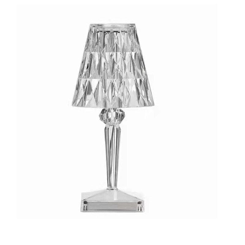 Hjemix | CrystaLamp - LED Bordlampe laget av Diamantkrystall