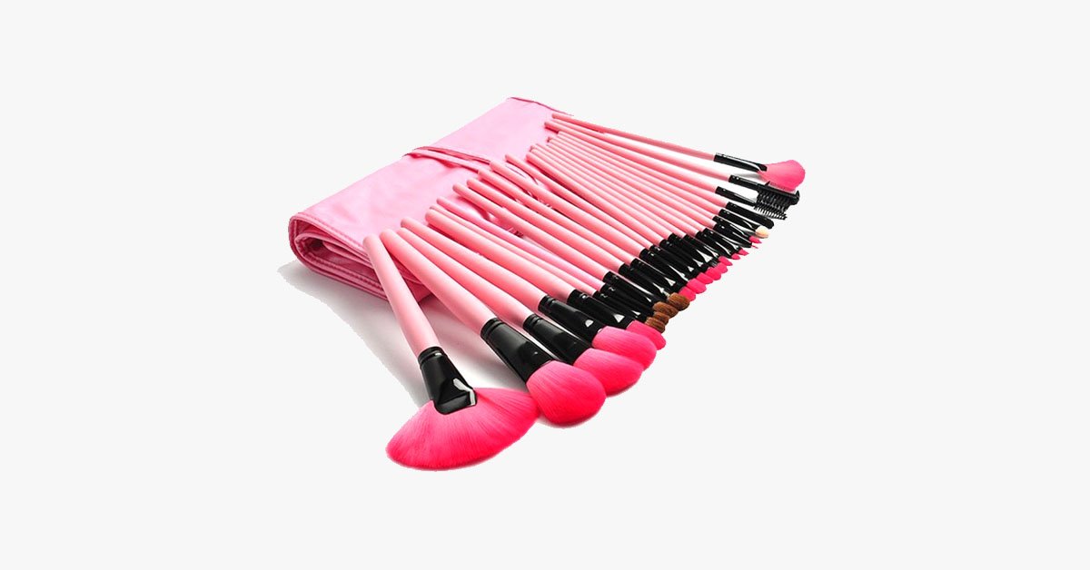 Hjemix | 24-deler Pink Glory Penselsett