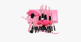 Hjemix | 24-deler Pink Glory Penselsett