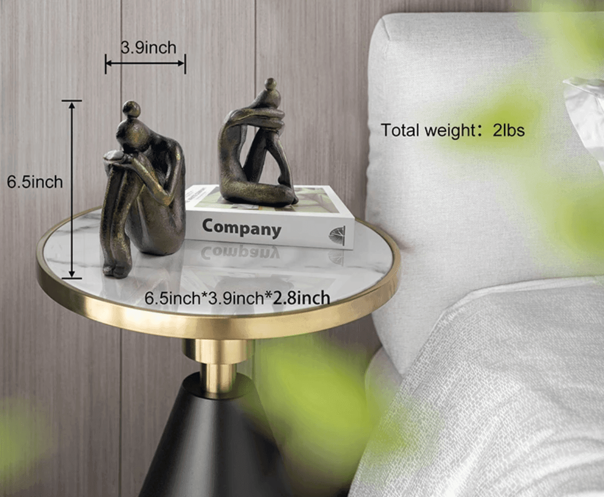 Hjemix | Menneskeformede harpiksholdere sett