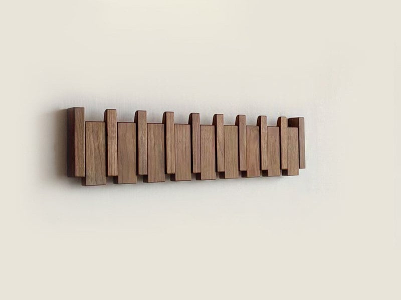 Hjemix | Klesskap - PianoWood - Håndlaget Design - 5-13 Kroker