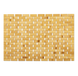 Hjemix | Bambus BadeMatte Skli sikker Vannavvisende Løper Teppet For Bad Natural Tre BadeDusj Teppe Skli sikker Stoff