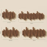 Hjemix | piano veggjakke i tre – Praktisk og elegant for å organisere inngangen din