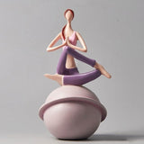 Hjemix | Yoga Dame Figurine Skulptur