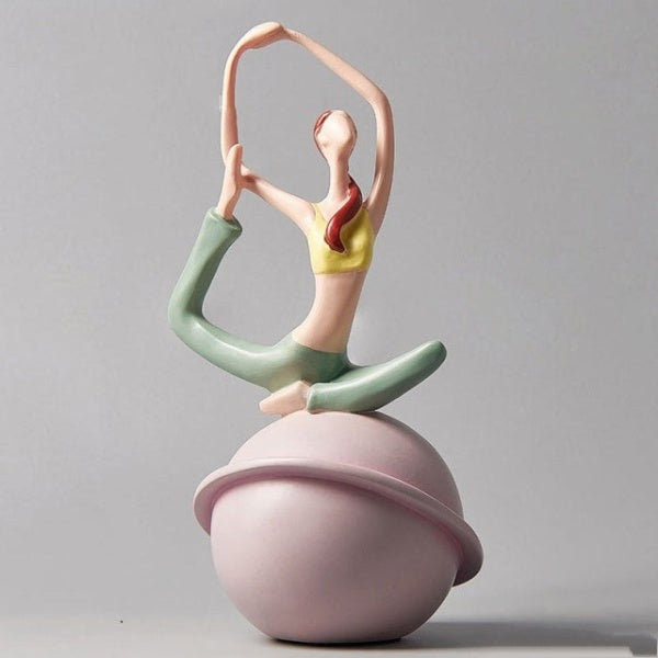 Hjemix | Yoga Dame Figurine Skulptur