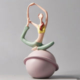 Hjemix | Yoga Dame Figurine Skulptur