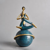 Hjemix | Yoga Dame Figurine Skulptur