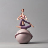 Hjemix | Yoga Dame Figurine Skulptur