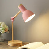 Hjemix | Nordisk LED-skrivebordslampe laget av tre