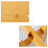 Hjemix | BambooElevate Plantebord laget av bambustrær | Justerbart & Stabilt | Perfekt for innendørs bruk