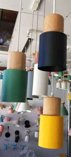 Hjemix | SinglePend - Nordic Macaron Cylinder Aluminium 1-flamme LED pendellampe