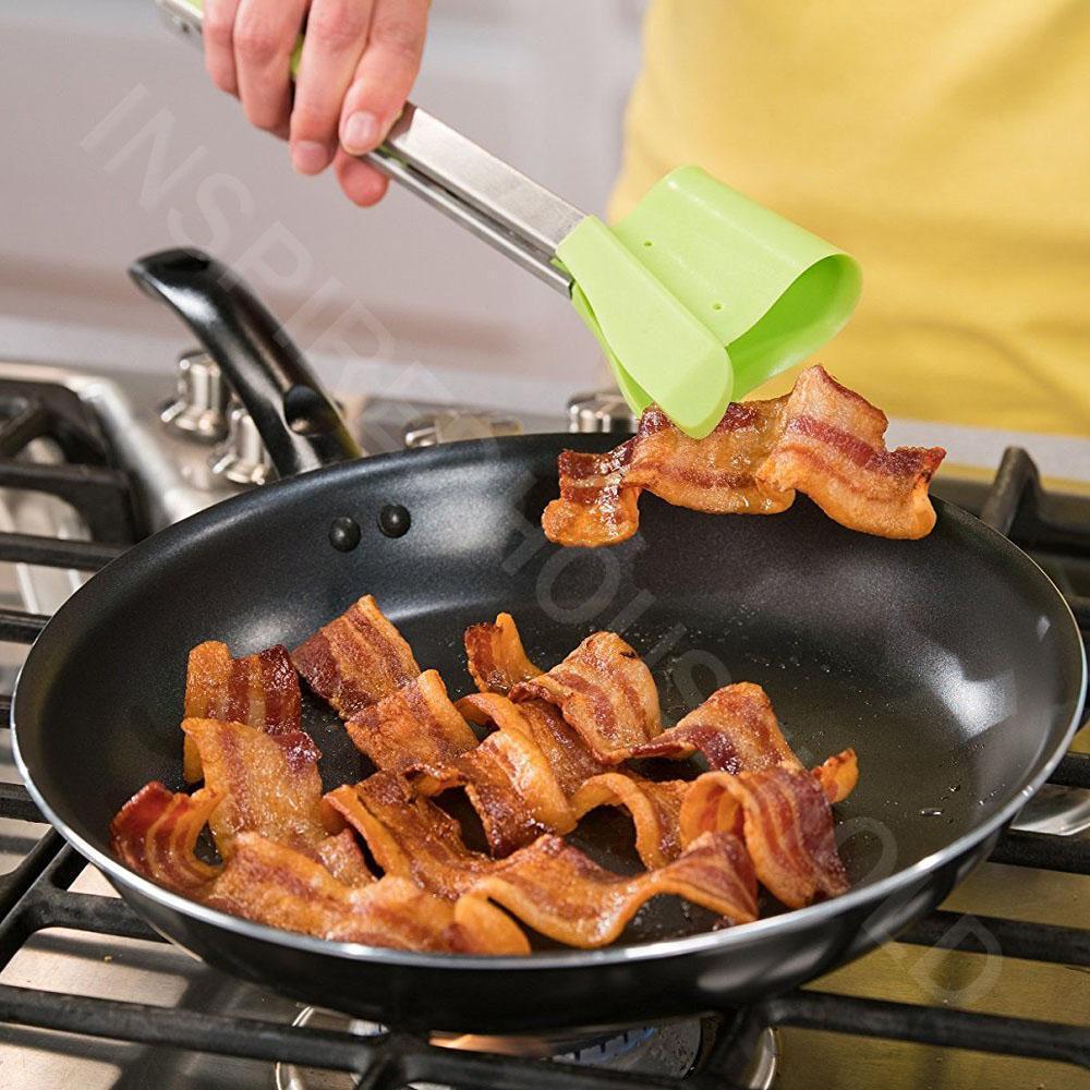Hjemix | 2 i 1 kjøkken spatula og tang