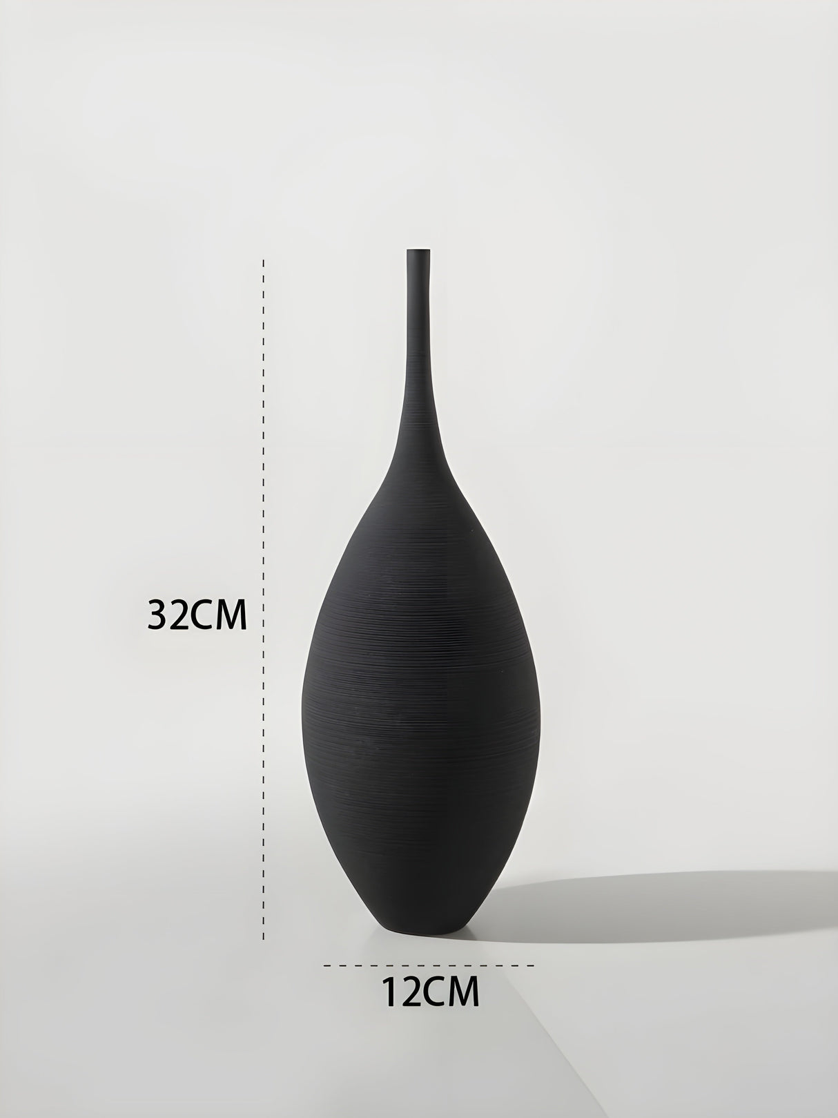 Hjemix | Minimalistisk Håndlaget Keramisk Zen Vase