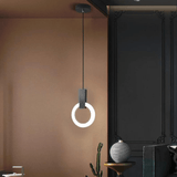 Hjemix | Nordisk LED Pendellampe Laget av Tre, Rund