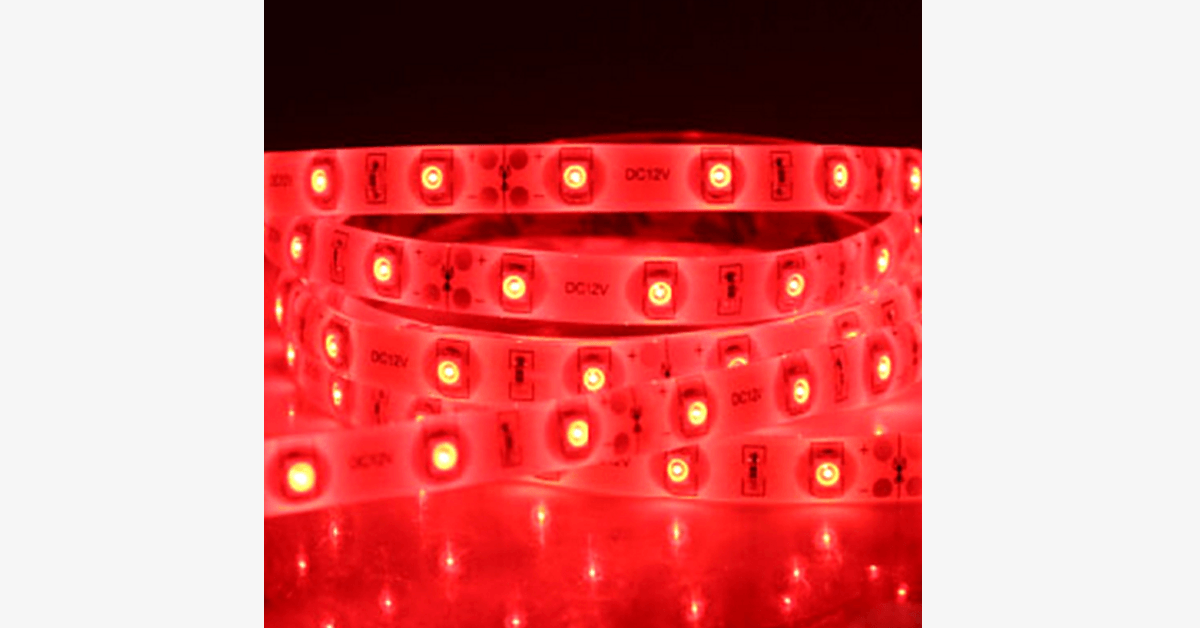 Hjemix | Strip LED Lys – Vanntett Fjernkontroll Vakre Lys