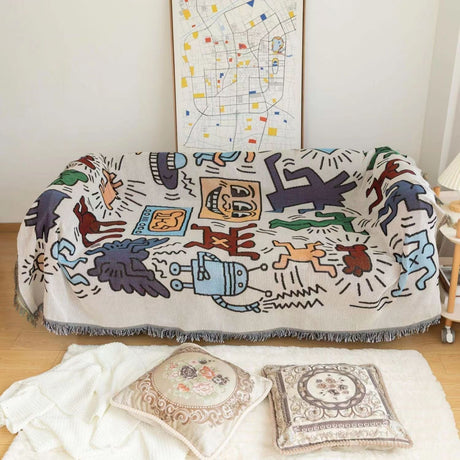 Hjemix | Keith Haring Puslespill Kastepledd