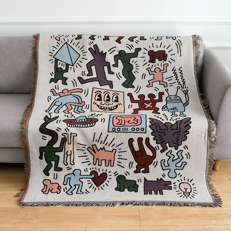 Hjemix | Keith Haring Puslespill Kastepledd