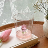 Hjemix | La Vie En Rose | Champagne Glass - Håndlaget