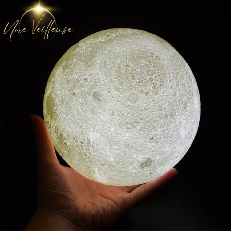Hjemix | Design Nattbord Lampe - LunarLight™ Måne Lampe