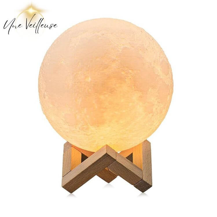 Hjemix | Design Nattbord Lampe - LunarLight™ Måne Lampe