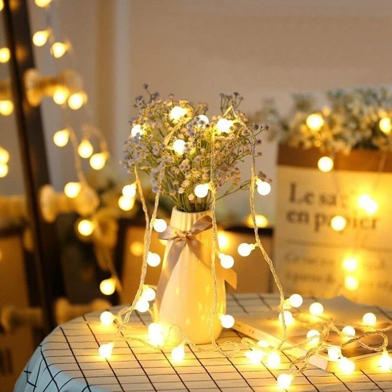 Hjemix | LED kule lyslenker