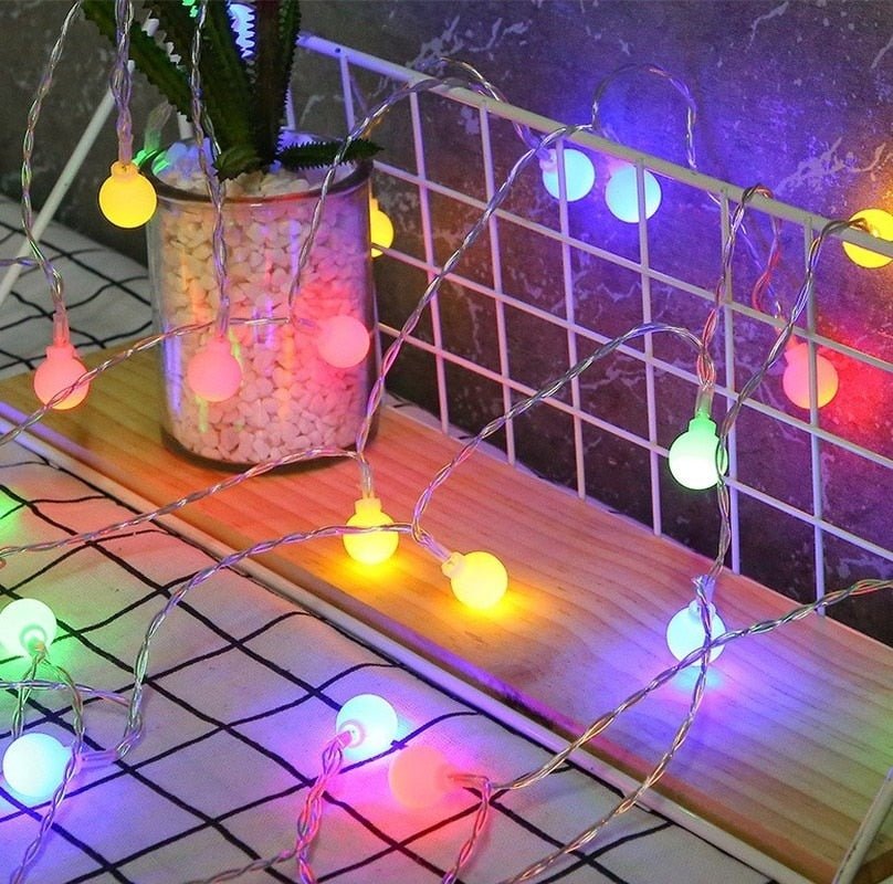 Hjemix | LED kule lyslenker