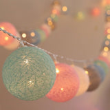 Hjemix | LED Bomull Ball Garnlykt