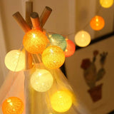 Hjemix | LED Bomull Ball Garnlykt