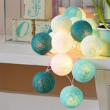 Hjemix | LED Bomull Ball Garnlykt