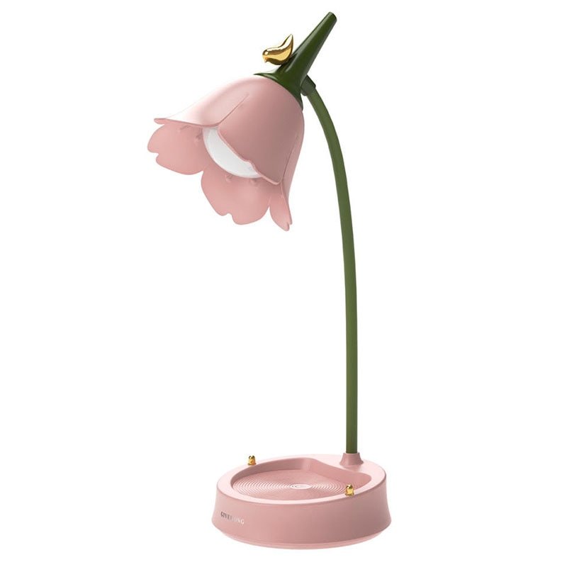 Hjemix | LED bord blomsterlampe stilfull fargerik lampe