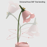 Hjemix | LED bord blomsterlampe stilfull fargerik lampe