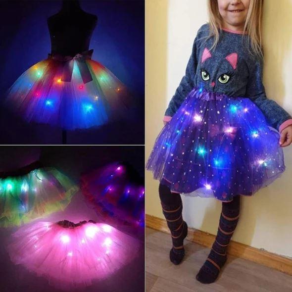 Hjemix | Magisk & Glødende LED Tulle Skirt