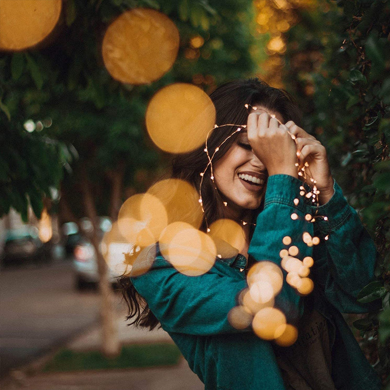 Hjemix | Solcelle lyskæder til udendørs brug | Vandtætte solcelle have lys