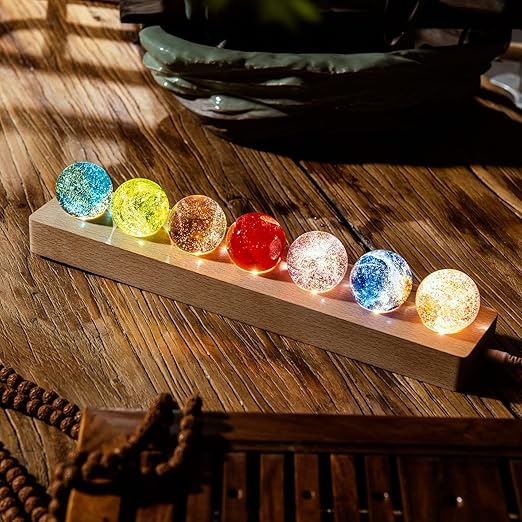 Hjemix | Lumea Krystall Bordlampe – Skap en Magisk og Avslappende Atmosfære