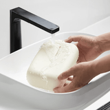 Hjemix | Lys beige myk vevde boksdeksel