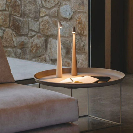 Norvo | Trådløs Nordisk Minimalistisk LED Bordlampe
