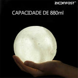 Hjemix | Luftfukter og 3D Månelampe - Zion™