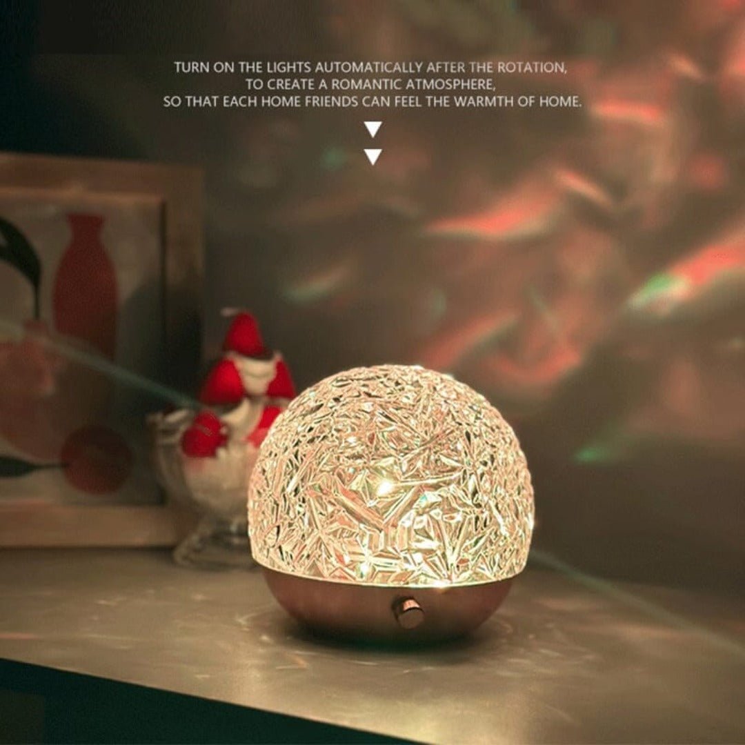 Hjemix | Magiske Bølger | Dynamisk Vannbølgeprojeksjonsstemningslampe