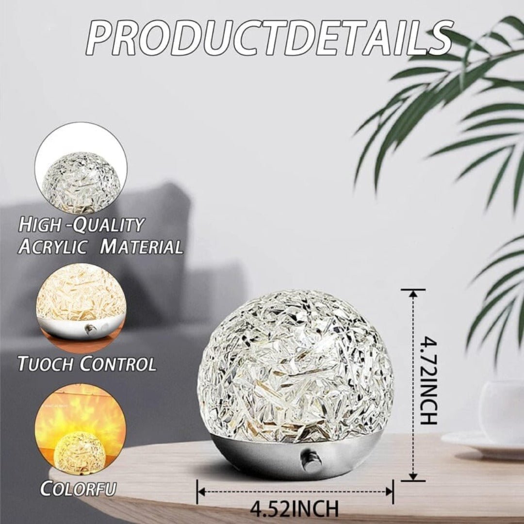 Hjemix | Magiske Bølger | Dynamisk Vannbølgeprojeksjonsstemningslampe