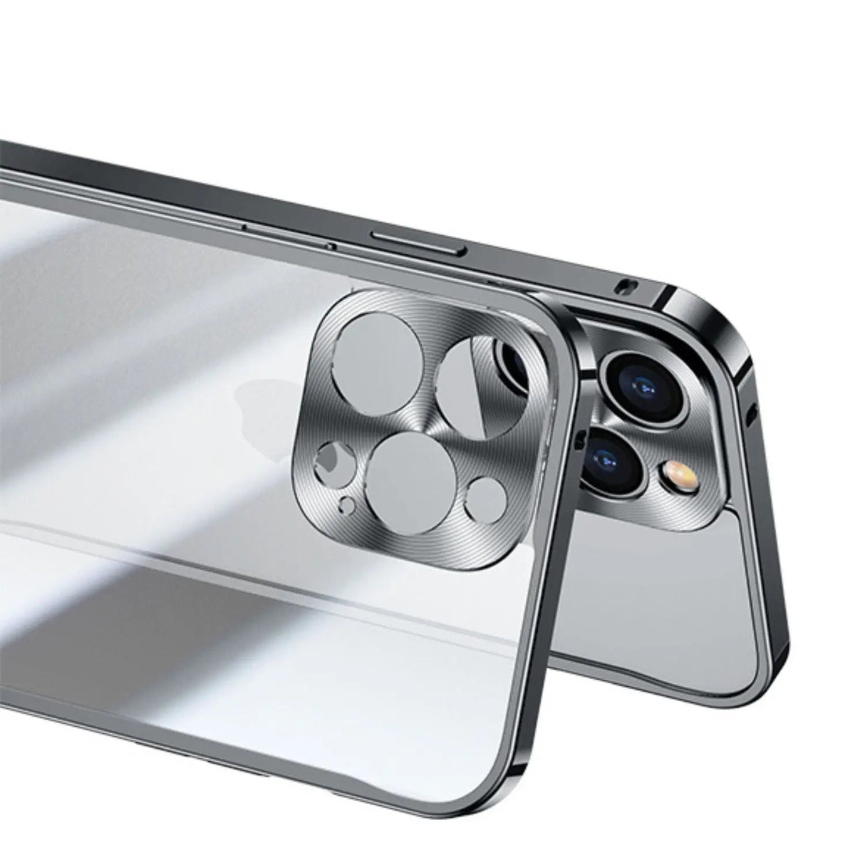 Hjemix | Metall Luksus MagSafe Deksel for iPhone Pro Max - Slankt og Stilig Design med Maksimal Beskyttelse