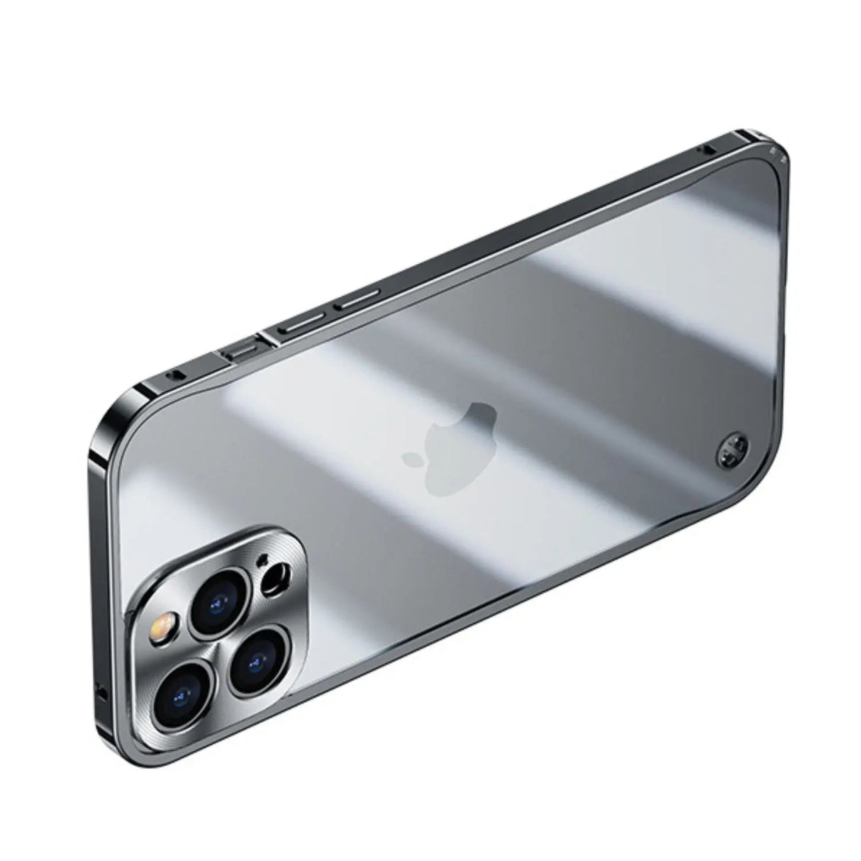 Hjemix | Metall Luksus MagSafe Deksel for iPhone Pro Max - Slankt og Stilig Design med Maksimal Beskyttelse