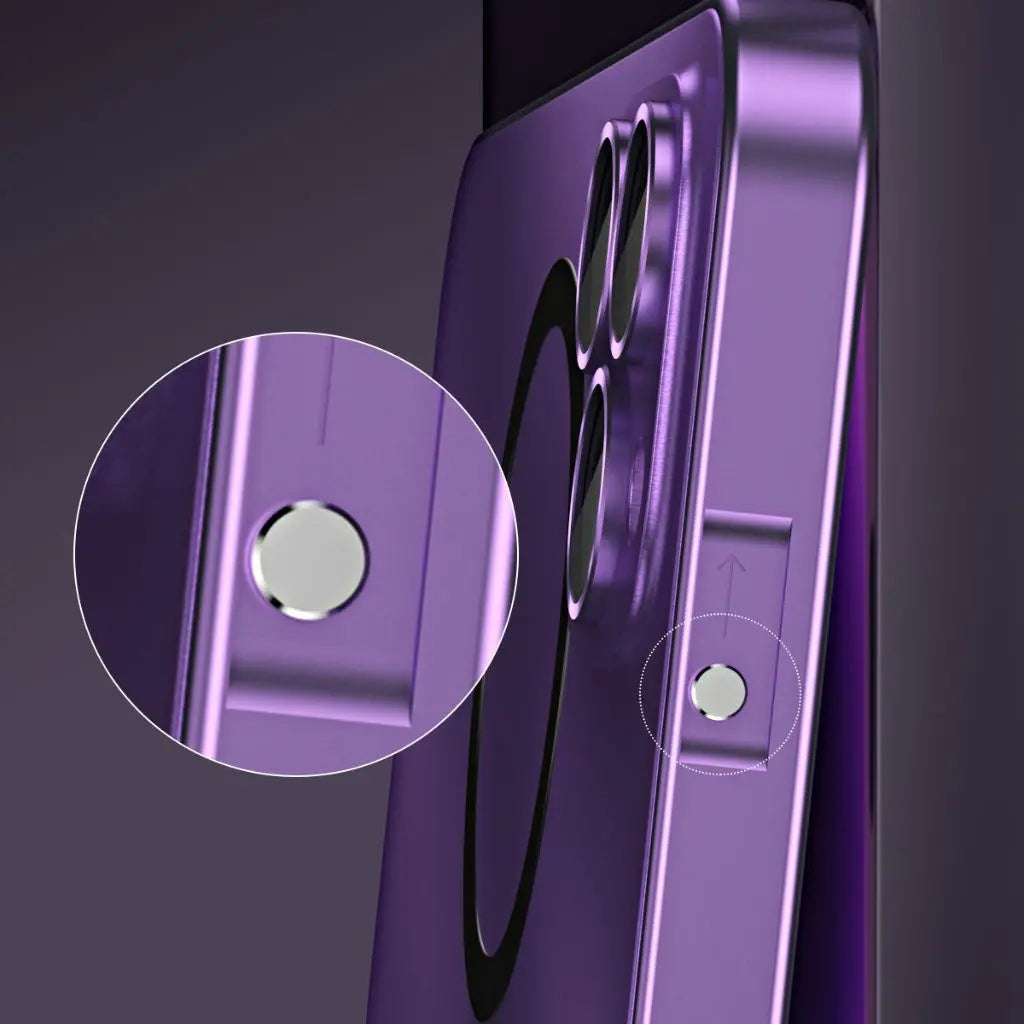 Hjemix | Magnetisk metall skall for iPhone – Robust beskyttelse med et elegant design og MagSafe-kompatibilitet