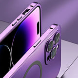 Hjemix | Magnetisk metall skall for iPhone – Robust beskyttelse med et elegant design og MagSafe-kompatibilitet