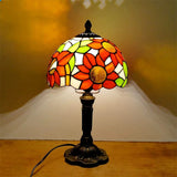 Hjemix | Bordlampe Led Barokk Retro E27 - Vintage Tiffany-Glass