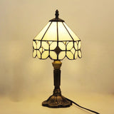 Hjemix | Bordlampe LED Barokk Retro E27 - Vintage Tiffany Glass