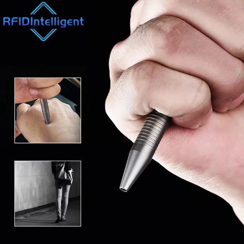 Hjemix | Titanium Bolt Action Penn – Holdbar Metall Mekanisk Skrivepenn