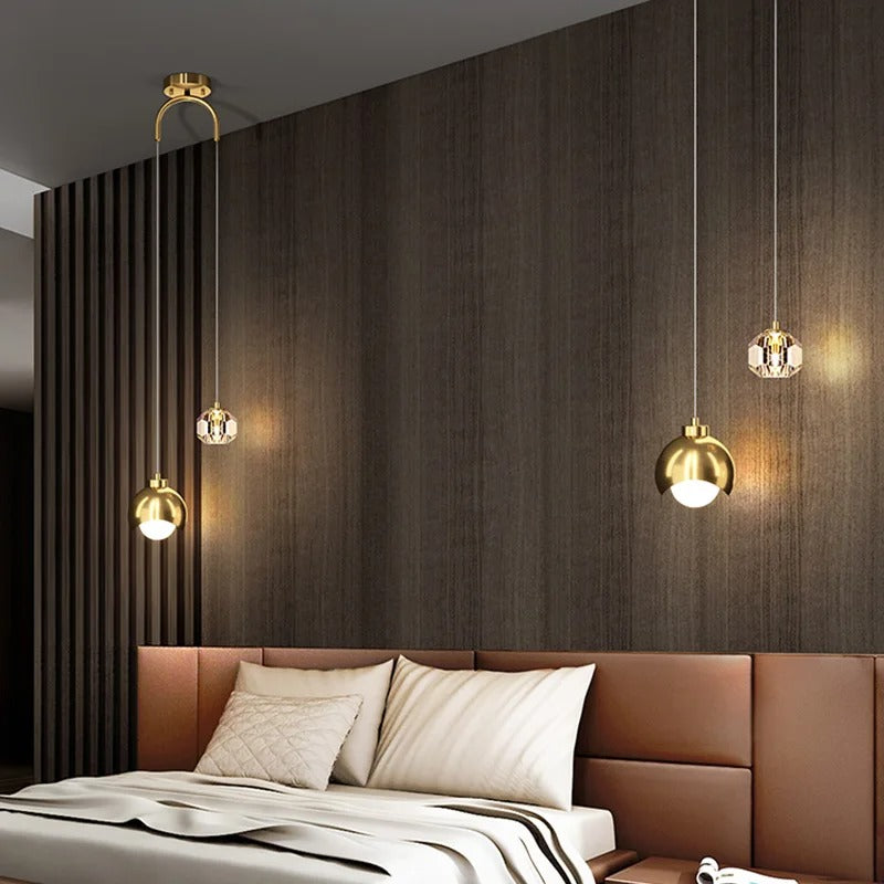 Hjemix | Moderne LED Pendellampe for Stylisk Stemning i Soverom og Spisestue