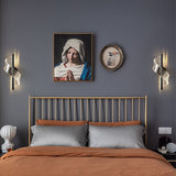 Hjemix | Luksus Glass Vegglampe med Lysestake