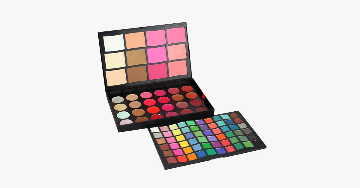 Hjemix | 96 Farger Sminkepalette